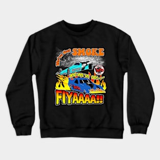 Jet Car-Front & Back Crewneck Sweatshirt